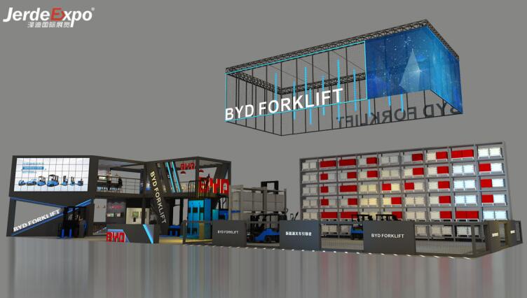 特裝展臺搭建布置時儲物間該如何設計？專業(yè)解答5大展區(qū)的設計方法