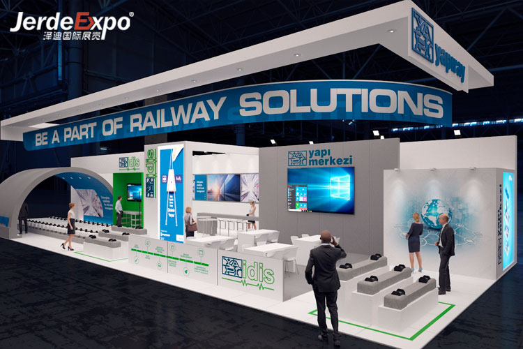 上海ptc展會搭建設計裝修的流程是怎樣？會展展位搭建使用材料！